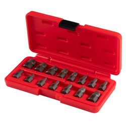 KING TONY (11015SQ) Набор экстракторов, 3-14 мм, 15 предметов, кейс