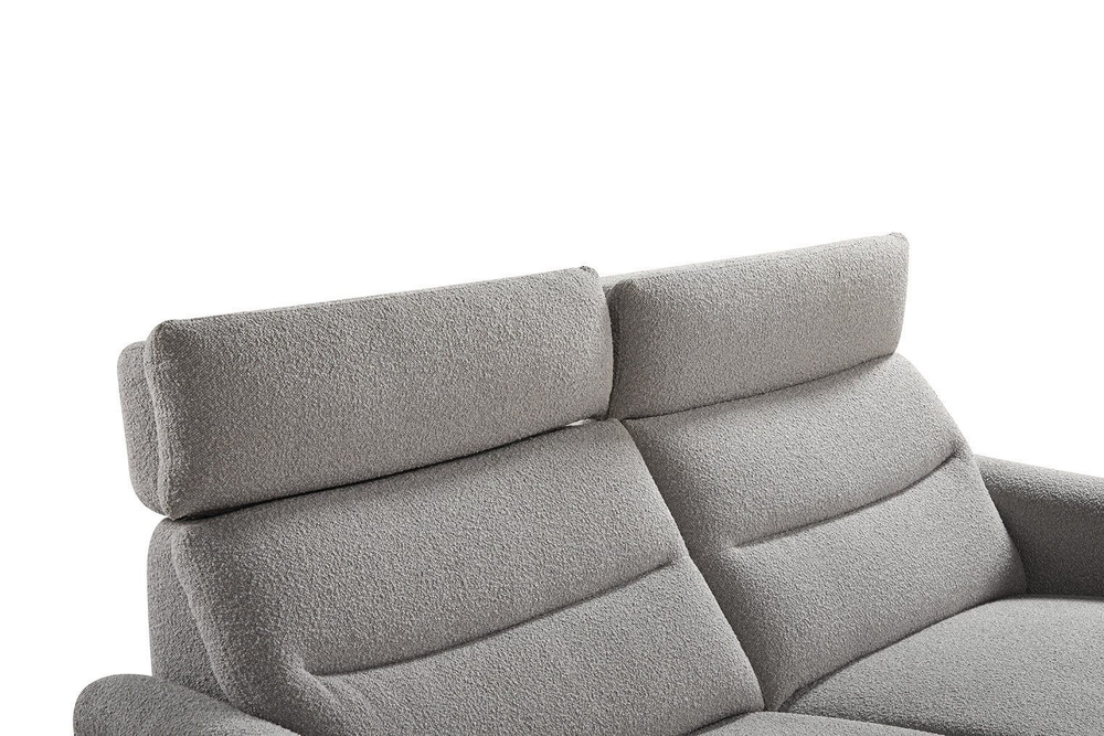 Диван-реклайнер Cheretto (3-х местный) серый