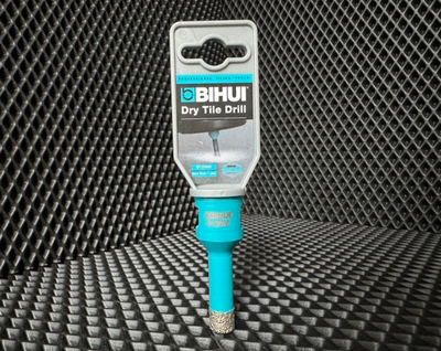 Коронка алмазная по керамограниту BIHUI, 12мм (вакуумная пайка), арт.DBDF12