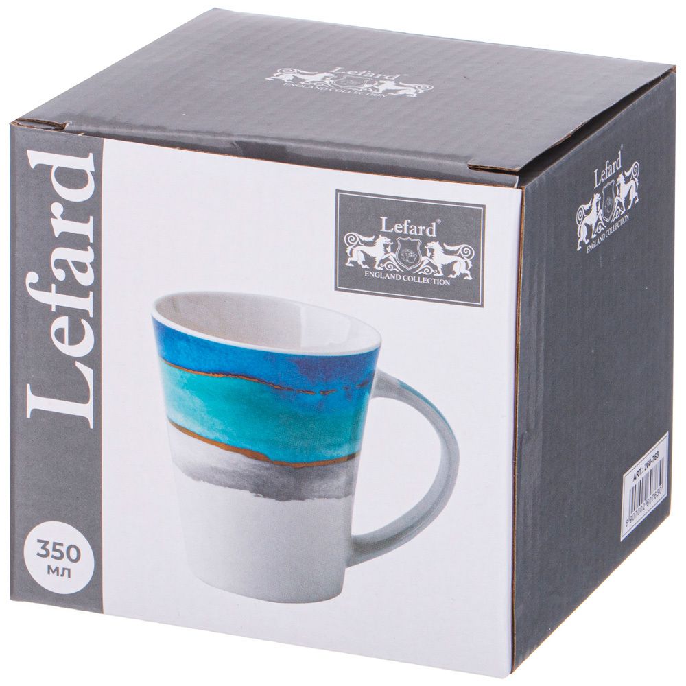 КРУЖКА LEFARD "АКВАРЕЛЬ" 350 МЛ (КОР=36)