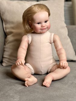 Кукла Реборн мягконабивная 60см в пакете (FA-161A)