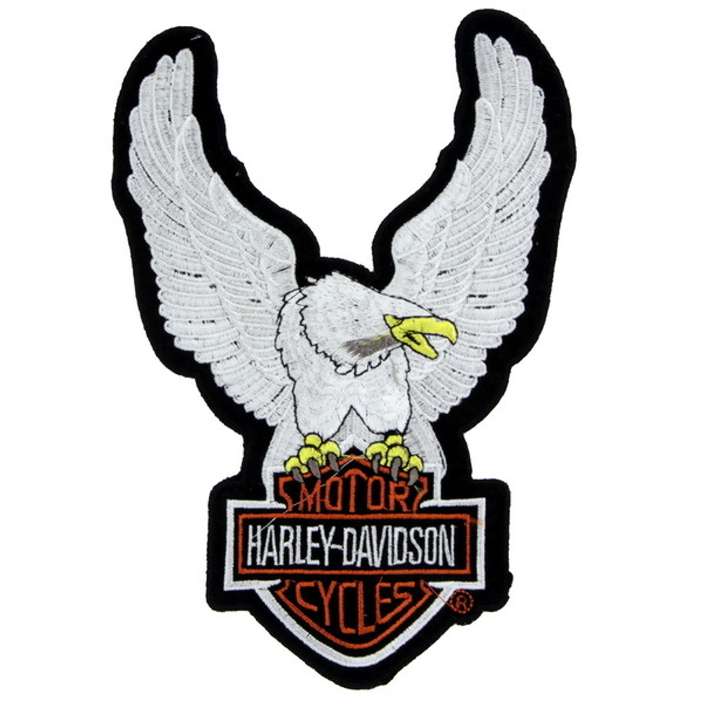 Нашивка Орел - Harley Davidson (150х210)