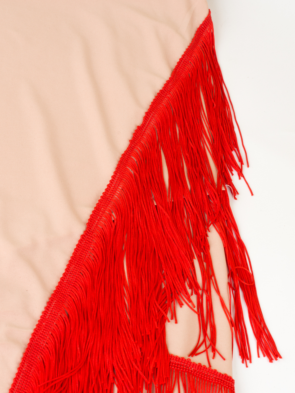 Юбка-платок с бахромой