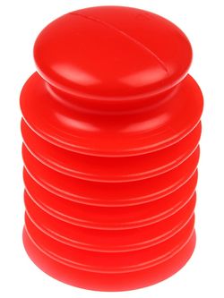 Вантуз красный гармошка