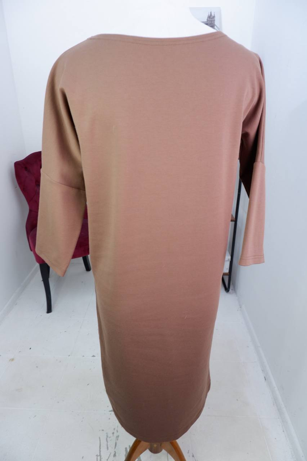 Платье Maybe space лаконичное, маркировка М, визуально 44/46 размер