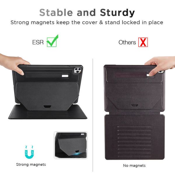 Противоударный чехол ESR Sentry Stand Case для iPad Pro 12.9 2021 (черный)