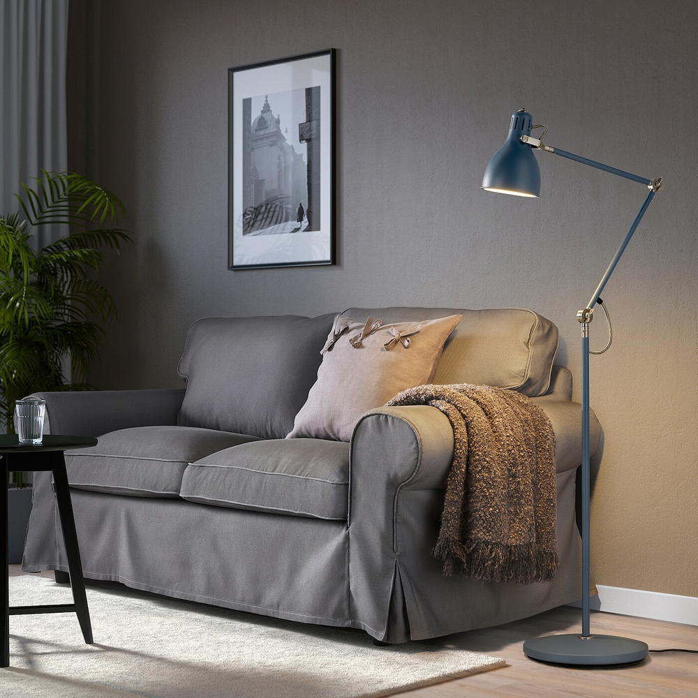 IKEA ARÖD  (ИКЕА АРÖД)  -  Напольная/читальная лампа, бирюзовый