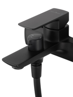 Смеситель для ванны с душем WONZON & WOGHAND EDGE, Черный матовый (WW-88639003A-MB)