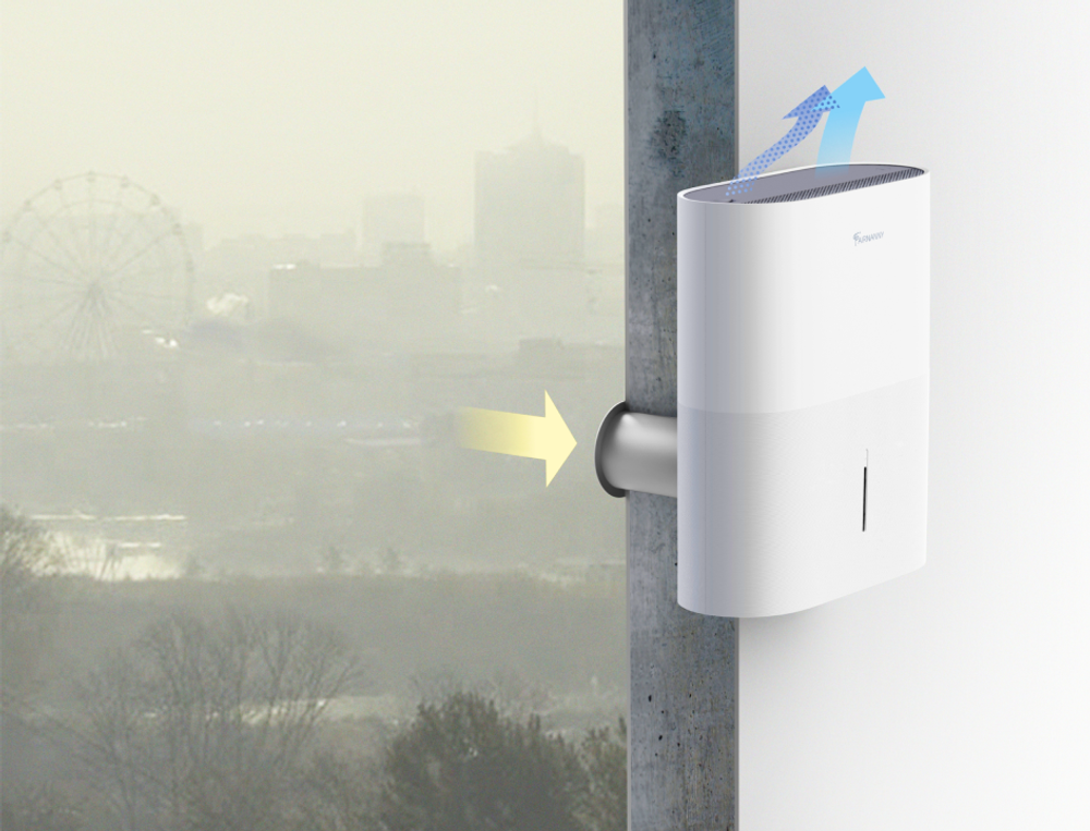 Приточная вентиляция с увлажнителем AirNanny A7 BabyCare