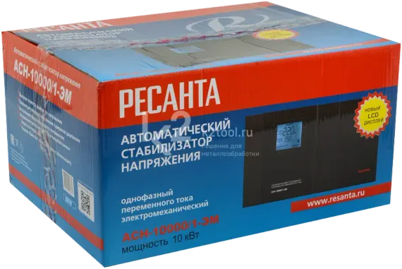 Стабилизатор напряжения Ресанта АСН-10000/1-ЭМ