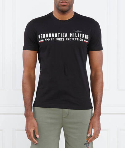 Футболка Aeronautica Militare - черный(TS1942J538)