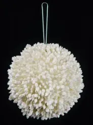 Винтажный шар Сокровища Посейдона, Коралл 22 см., Christmas DeLuxe (88885)