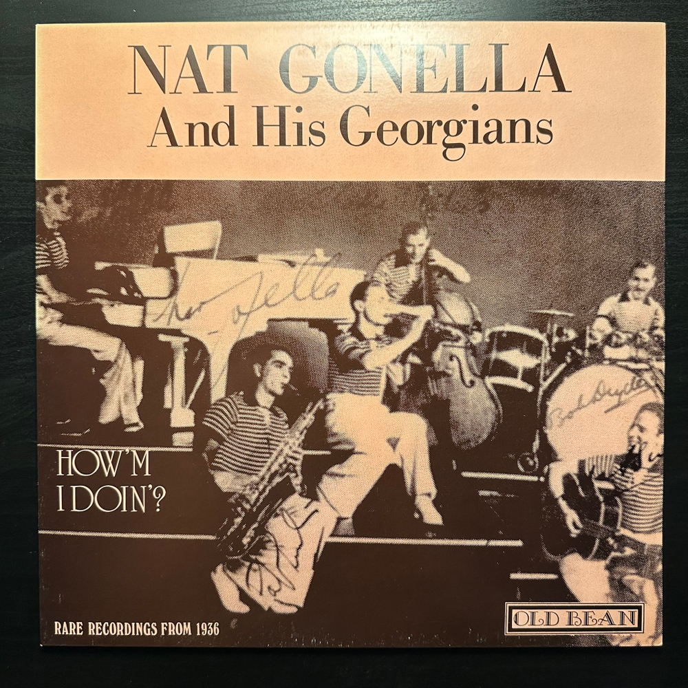 Nat Gonella & His Georgians - How'm I Doin'? (Англия 1987г.)