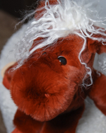 Лошадка Кудряшка Сью (рыжая)