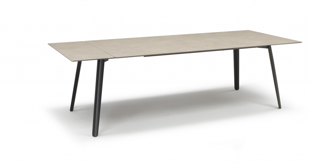 Стол ламинированный раздвижной Scab Design Squid Extendable, антрацит, тортора шпатель