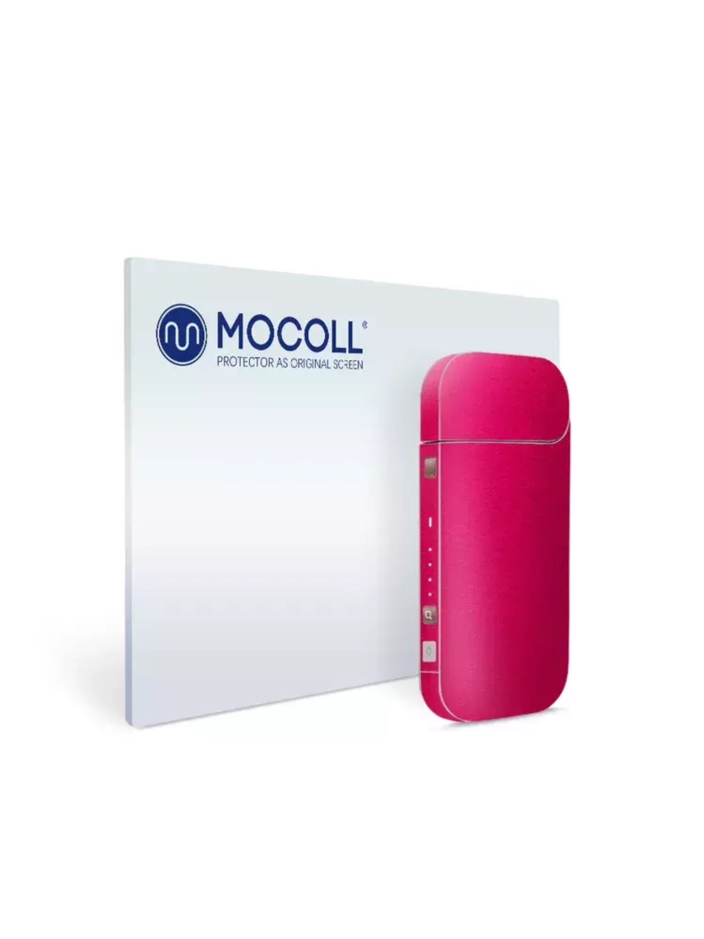 Пленка защитная Mocoll для корпуса ЦАРАПАННЫЙ ЛЁД pink