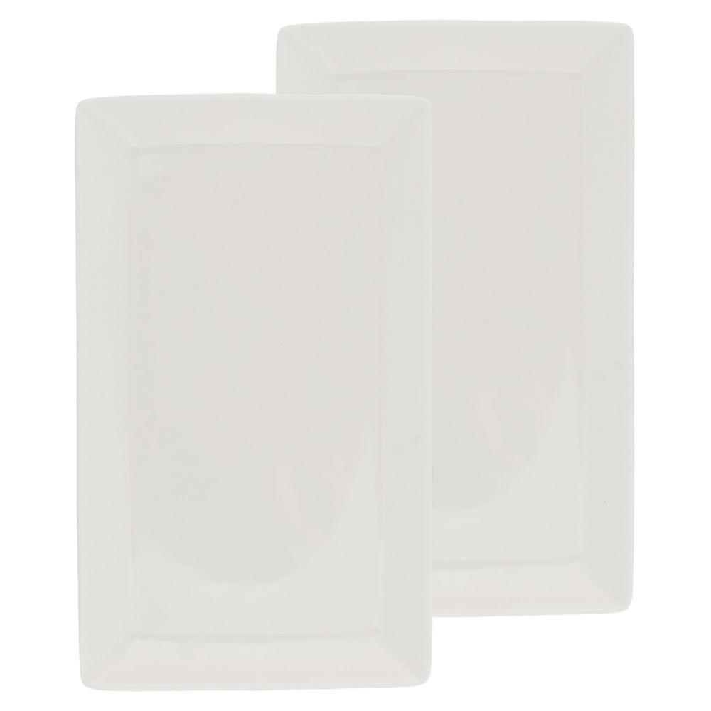 Набор тарелок сервировочных прямоугольных Gipfel Diana 43225 27х17 см