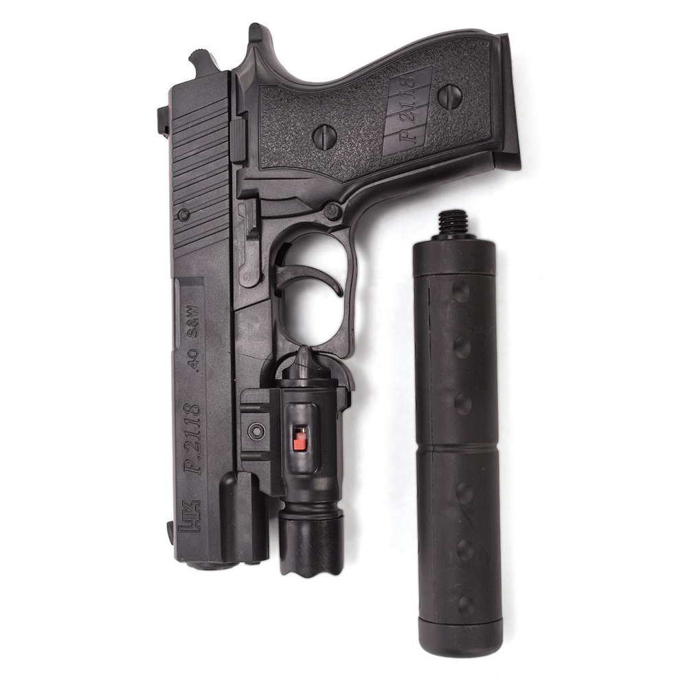 Пистолет пн. с лазером, пакет K2118-D+