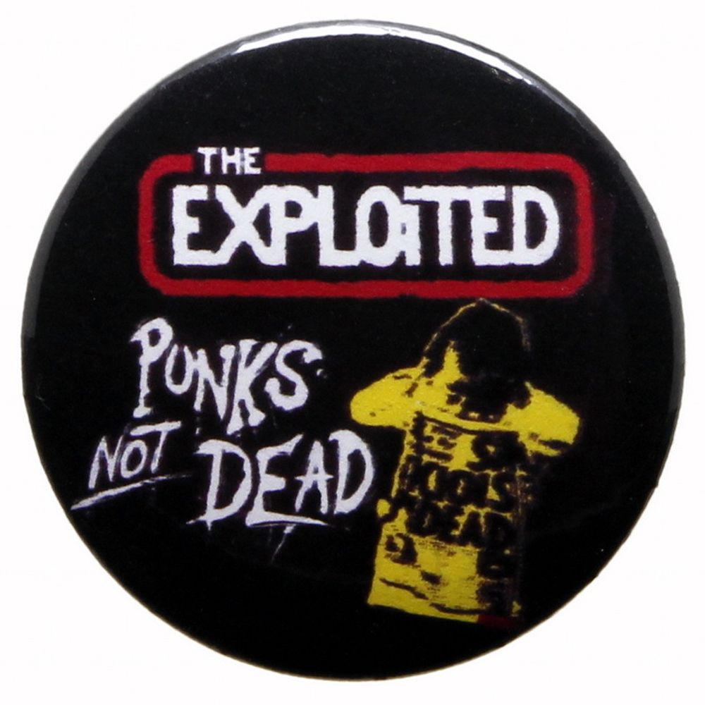 Значок The Exploited Punk’s Not Dead (255)