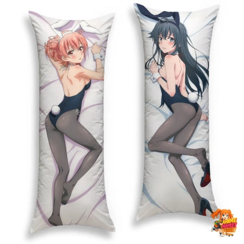 Дакимакура Yahari Ore no Seishun Love Comedy wa Machigatteiru Юкино Юкиношита и Юи Юигахама