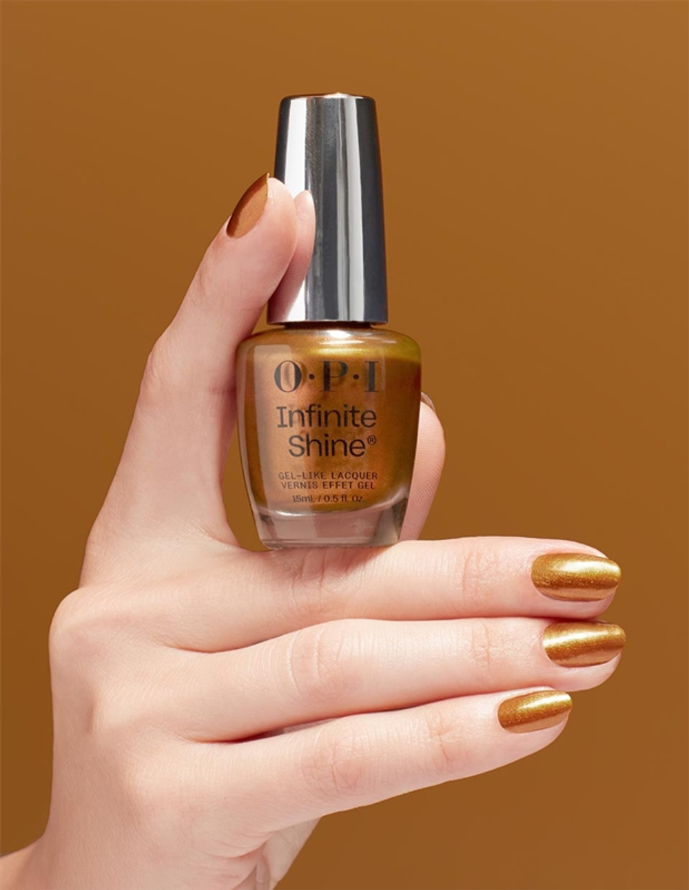OPI Infinite Shine Silk - Лак для ногтей с гелевым эффектом Stunstoppable, 15 ml