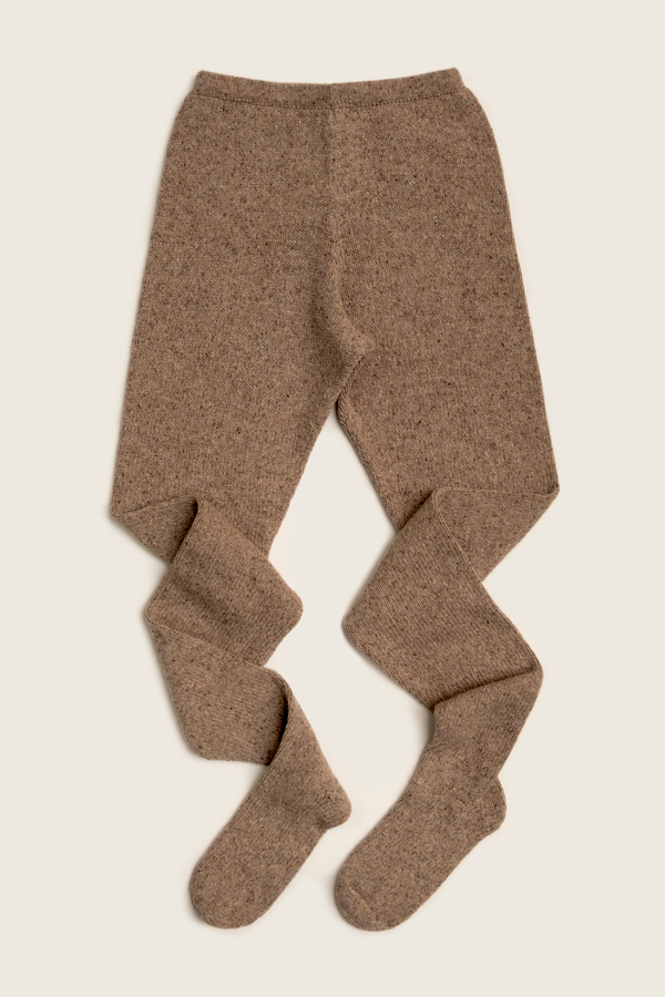 Колготки из шерсти и шелка THN2_45