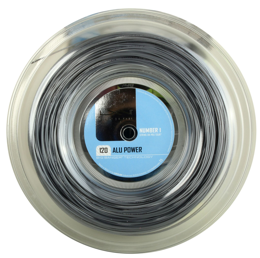 Струны теннисные Luxilon Big Banger Alu Power 120 (200 m) - silver