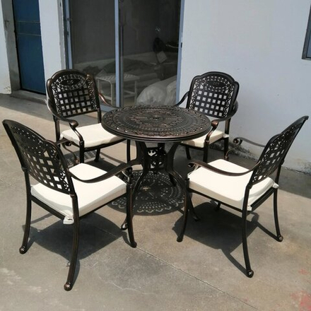 Мебель из литого алюминия Vienna 4, светло-бежевый