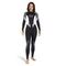 Гидрокостюм женский Mares Coral монокостюм 0,5 мм черный/белый