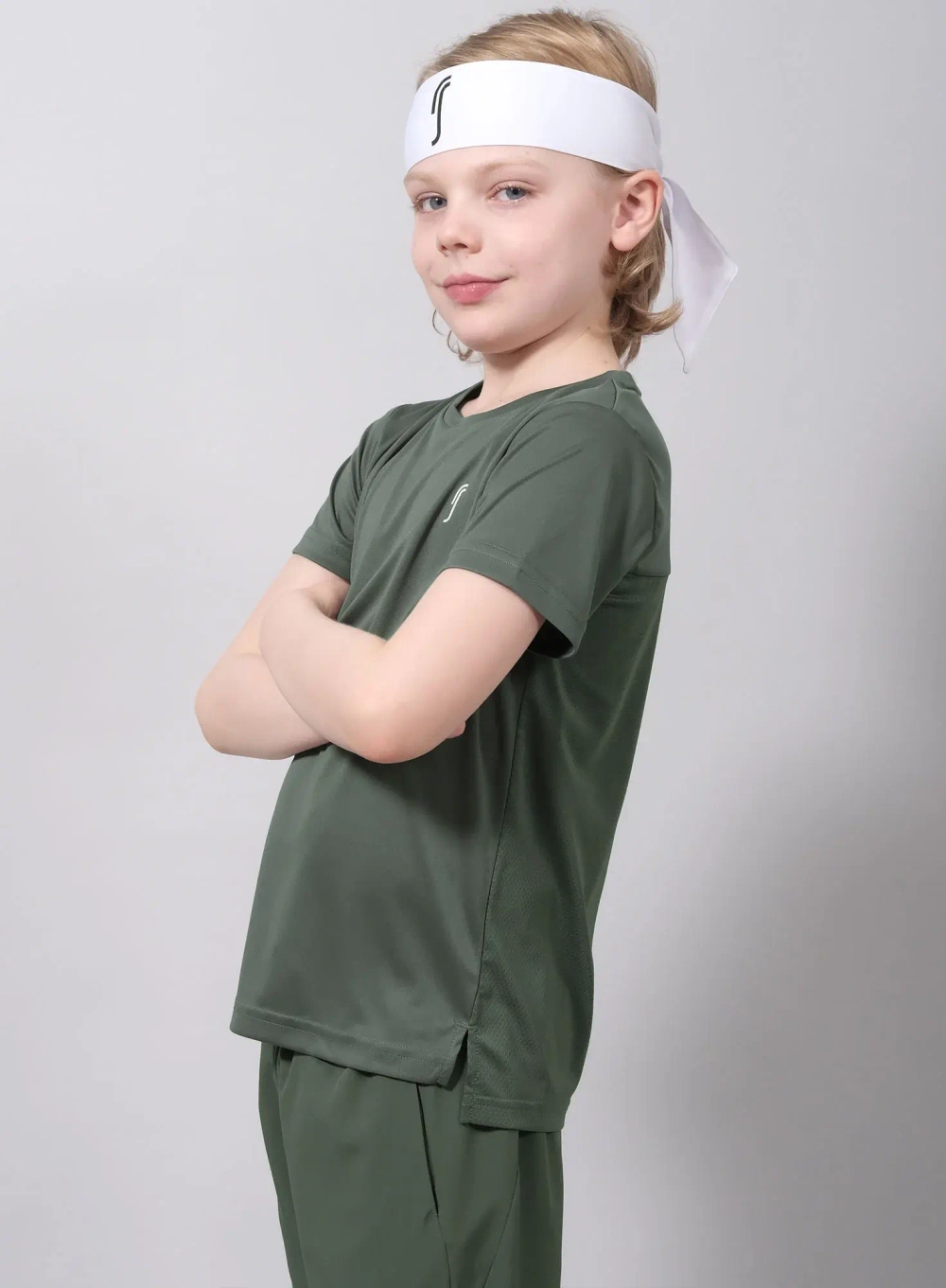 Теннисная футболка детская RS Junior Performance Court Green (251J002011/608)
