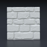 Гипсовая панель Старый камень