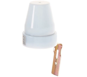 IEK фотореле (датчик освещенности) ФР601, 2200W, 10А, с регул. освещ. IP44 LFR20-601-2200-003, 1 шт.