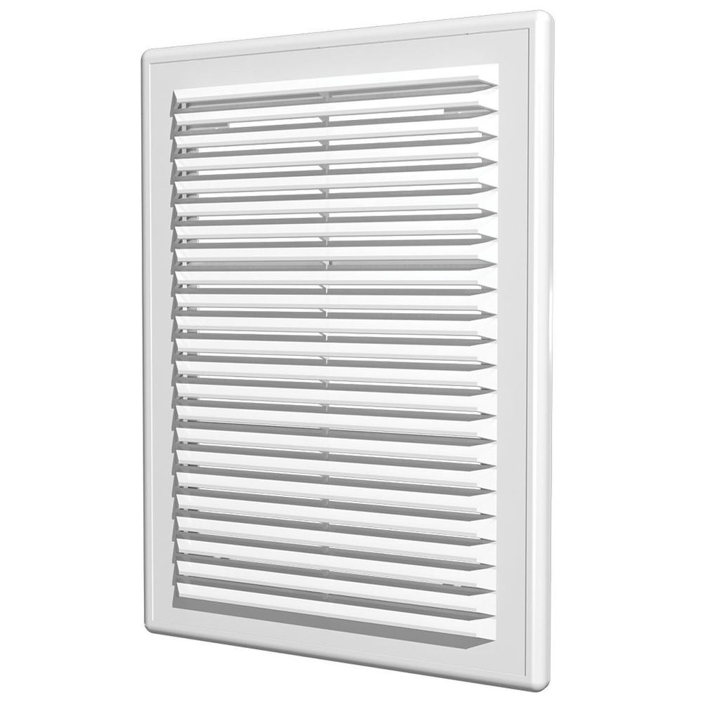 Решетка вентиляционная пластик, разъем, 250х250 мм, с сетк, Эра, 2525Р