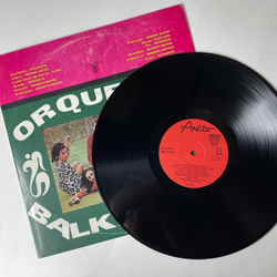 Винтажная виниловая пластинка LP Orquesta Balkanton (Куба 1973)