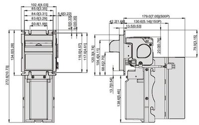 Купюроприемник ICT L77F-P5 для Казахстана, Киргизии