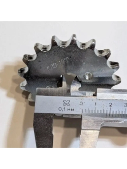 Звезда ведущая (428-17) 17мм сталь