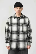 Рубашка Codered Harbor Wide Молочный/Черный/Серый