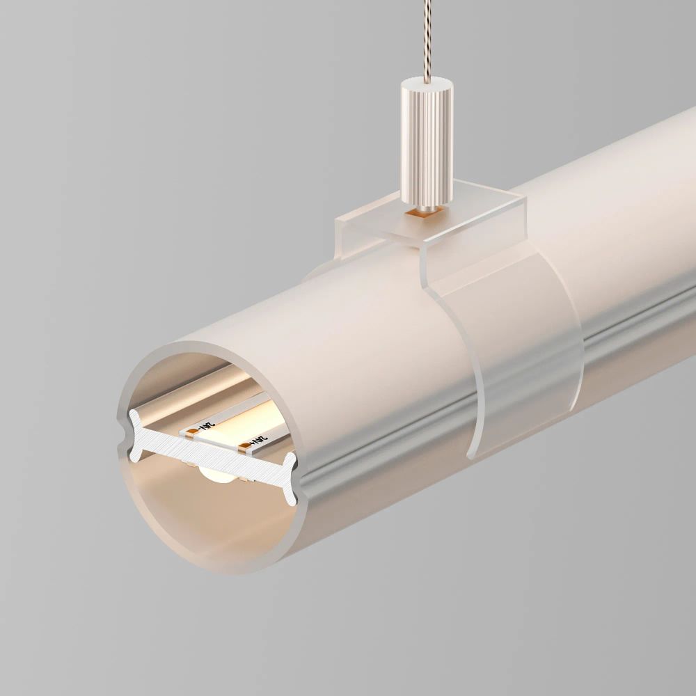 Профиль ARH-ROUND-D20-DUAL-2000 ANOD (Arlight, Алюминий) 039218