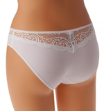 Трусики-слипы Snejanna с кружевом (Размер: 38) (Цвет: молочный)