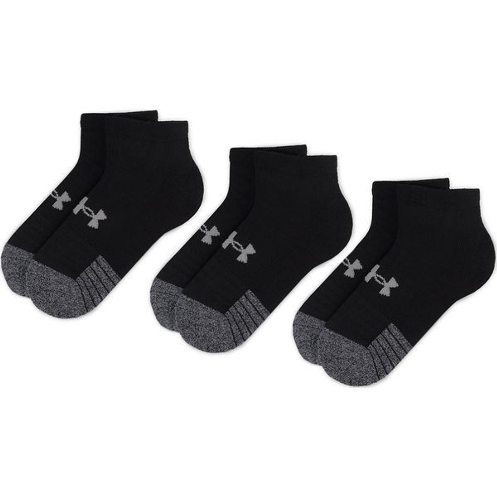 Теннисные носки Under Armour HeatGear Locut 3P - Black