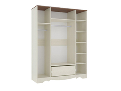 Латте 4 Шкаф четырехдверный Бодега Светлый / Орех Донской