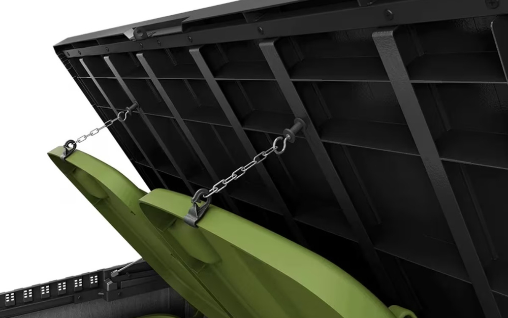 Ящик пластиковый Keter Darwin 1150 л olive