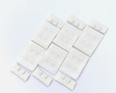 Застежка 2х2, молоко, 3,2 см (Арт:  Z2-004), шт.