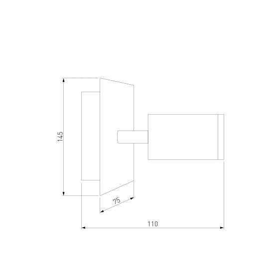 20067/1 LED настенный светильник белый