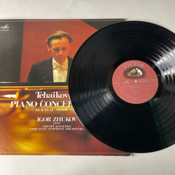 Винтажная виниловая пластинка LP П. Чайковский, Фортепиано Игорь Жуков, Концерт № 1 Для Ф-но С Оркестром, Си Бемоль Минор, Соч. 23 (Япония 1978) (Без Оби)