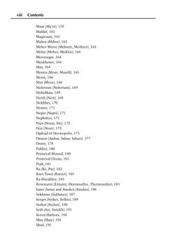 Handbook of Egyptian Mythology | Geraldine Pinch