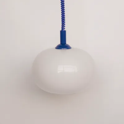 Люстра Wire, синяя