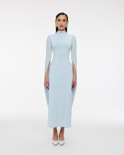 Платье Sauvage (Саваж) голубое