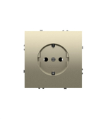 Розетка встраиваемая VOLTUM S70 с заземлением 16А, (кашемир)