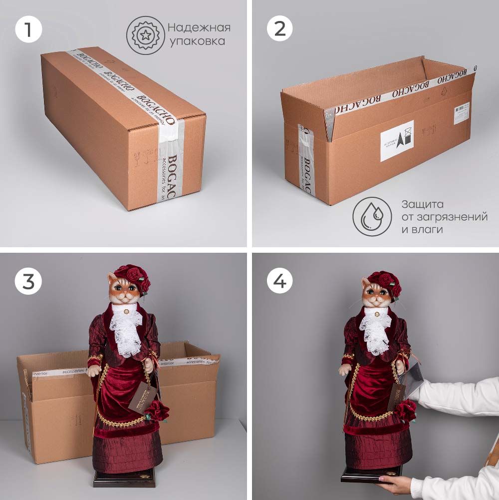 Кукла коллекционная Кошка Леди Парр